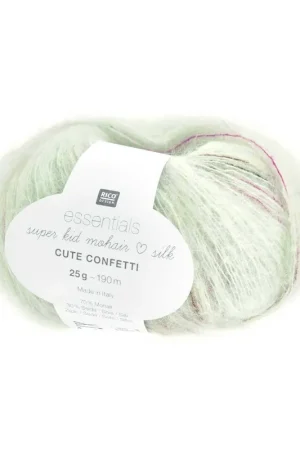 Prix Bas Pelote Essentials super kid mohair loves silk cute confetti summer