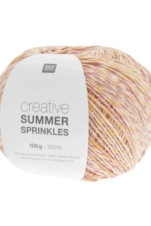 Soldes Pelote Creative cotton summer sprinkles peaches