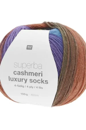 Populaire Pelote Rico socks superba cashmeri luxury 4 fils joy