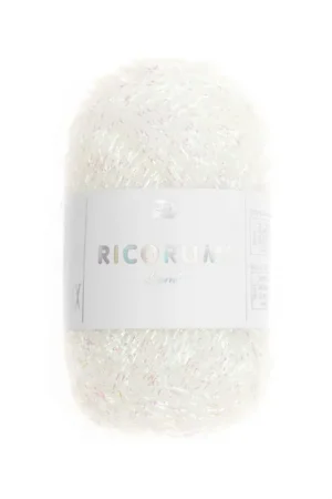 Achat Immédiat Pelote Creative Ricorumi lamé dk blanc irisé