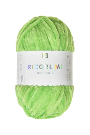 Quantité Limitée Pelote Creative Ricorumi Nilli Nilli dk vert néon