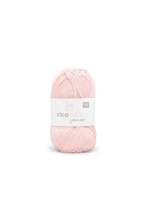 Premium Pelote Rico baby cotton soft dk rose
