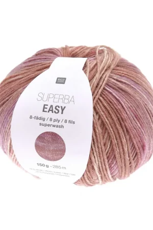Prix Promo Pelote Rico socks superba easy 8 fils berry