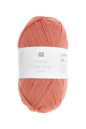 Achat Immédiat Pelote Essentials fine fine merino abricot
