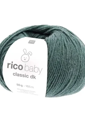 Promotion Saisonnière Pelote Rico baby classic dk vert sapin