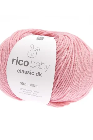 Premium Pelote Rico baby classic dk rose bonbon