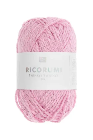 Vente Flash Pelote Creative Ricorumi Twinkly Twinkly dk rose