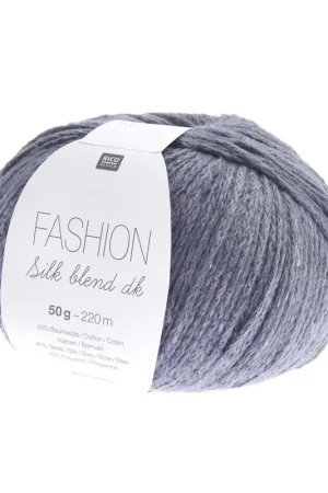 Top Vente Pelote Fashion silk blend dk bleu marine
