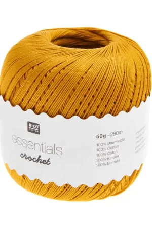 Tendance Pelote Essentials crochet moutarde