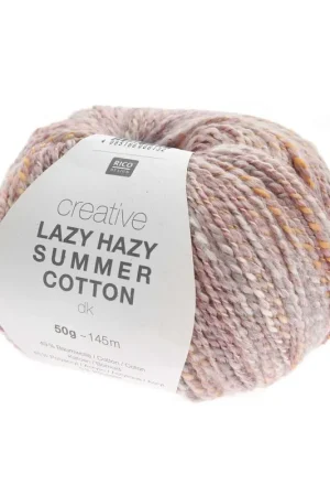 Tendance Pelote Creative lazy hazy summer cotton dk vieux rose
