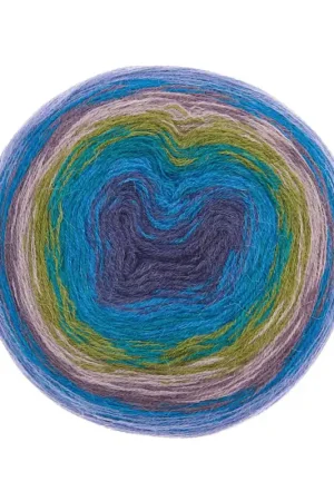 Remise Pelote Creative alpaca dégradé lucky 8 aqua