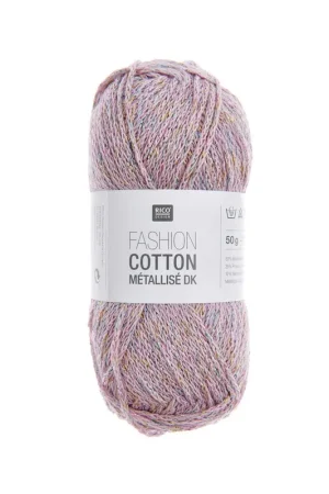 Promotion Pelote Fashion cotton métallisé dk rose