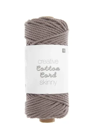 Usine Directe Pelote Creative cotton cord skinny taupe