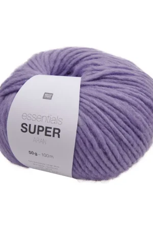 Retour Gratuit Pelote Essentials super aran lilas