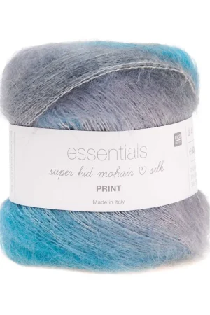 Premium Pelote Essentials super kid mohair loves silk print summer