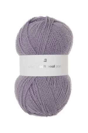 Solde Pelote Creative soft wool aran lavande