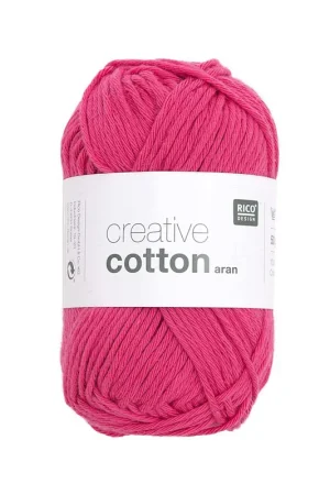 Satisfait Ou Remboursé Pelote Creative cotton aran flamant rose