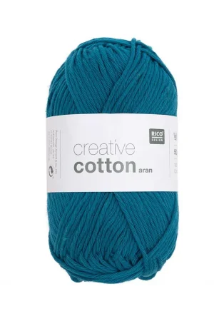 Soldes Pelote Creative cotton aran bleu ocean