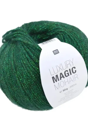 Réduction Pelote Luxury magic mohair vert