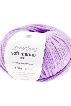 Promotion Pelote Essentials soft merino aran violette