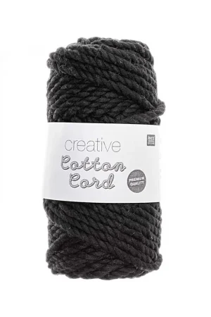 Vente Directe Pelote Creative cotton cord noir