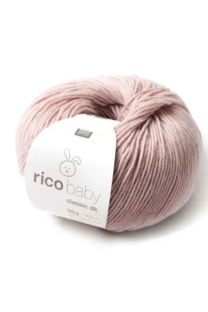 Réduction Pelote Rico baby classic dk vieux rose