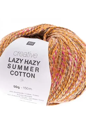 Super Prix Pelote Creative lazy hazy summer cotton dk moutarde