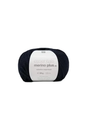 Prix Choc Pelote Essentials merino plus dk bleu nuit