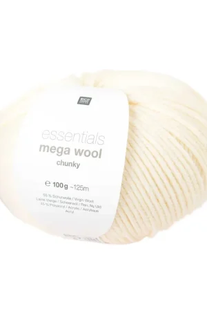 Promotion Saisonnière Pelote Essentials mega wool chunky crème