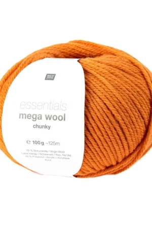 Usine Directe Pelote Essentials mega wool chunky orange