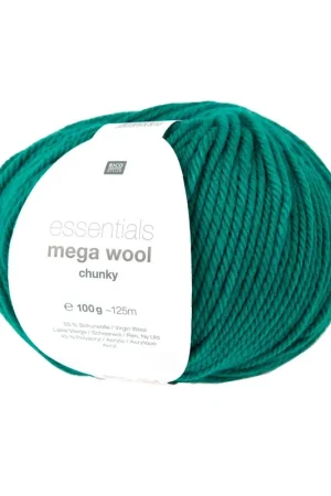 Prix Bas Pelote Essentials mega wool chunky vert