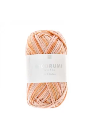 Produit De Marque Pelote Creative Ricorumi dk print saumon mix