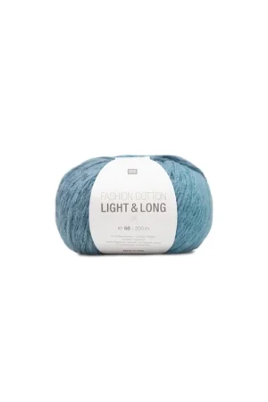 Tendance Pelote Fashion cotton light & long dk aqua