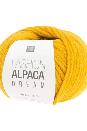 Usine Directe Pelote Fashion alpaca dream jaune