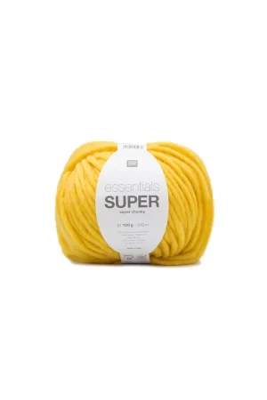 Vente Directe Pelote Essentials super super chunky jaune