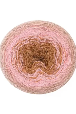 Prix Cassé Pelote Creative wool dégradé rose-écru