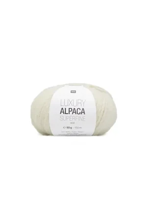 Prix Choc Pelote Luxury alpaca superfine aran crème