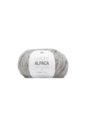 Satisfait Ou Remboursé Pelote Luxury alpaca superfine aran gris clair