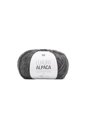 Prix Promo Pelote Luxury alpaca superfine aran gris moyen