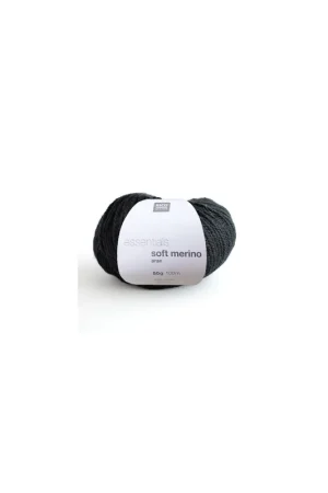 Soldes Pelote Essentials soft merino aran noir