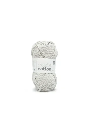 Réduction Pelote Creative cotton aran gris argenté