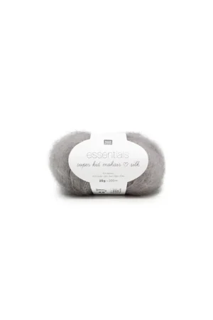 Solde Pelote Essentials super kid mohair loves silk argent