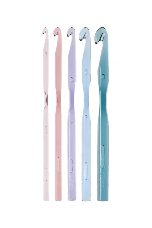Soldes Set de 5 crochets acrylique